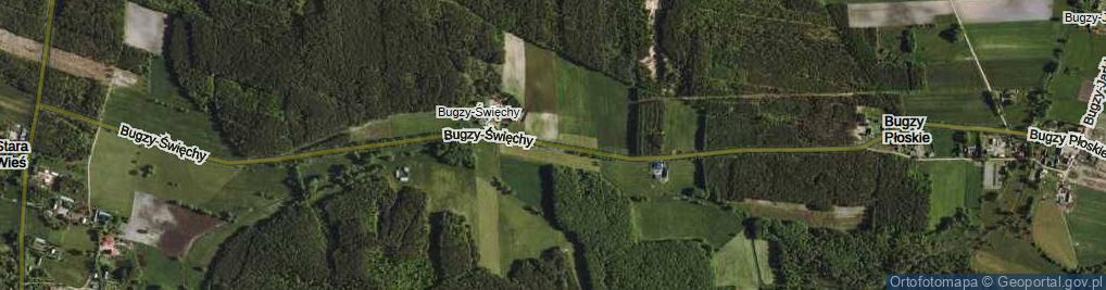 Zdjęcie satelitarne Bugzy-Święchy ul.